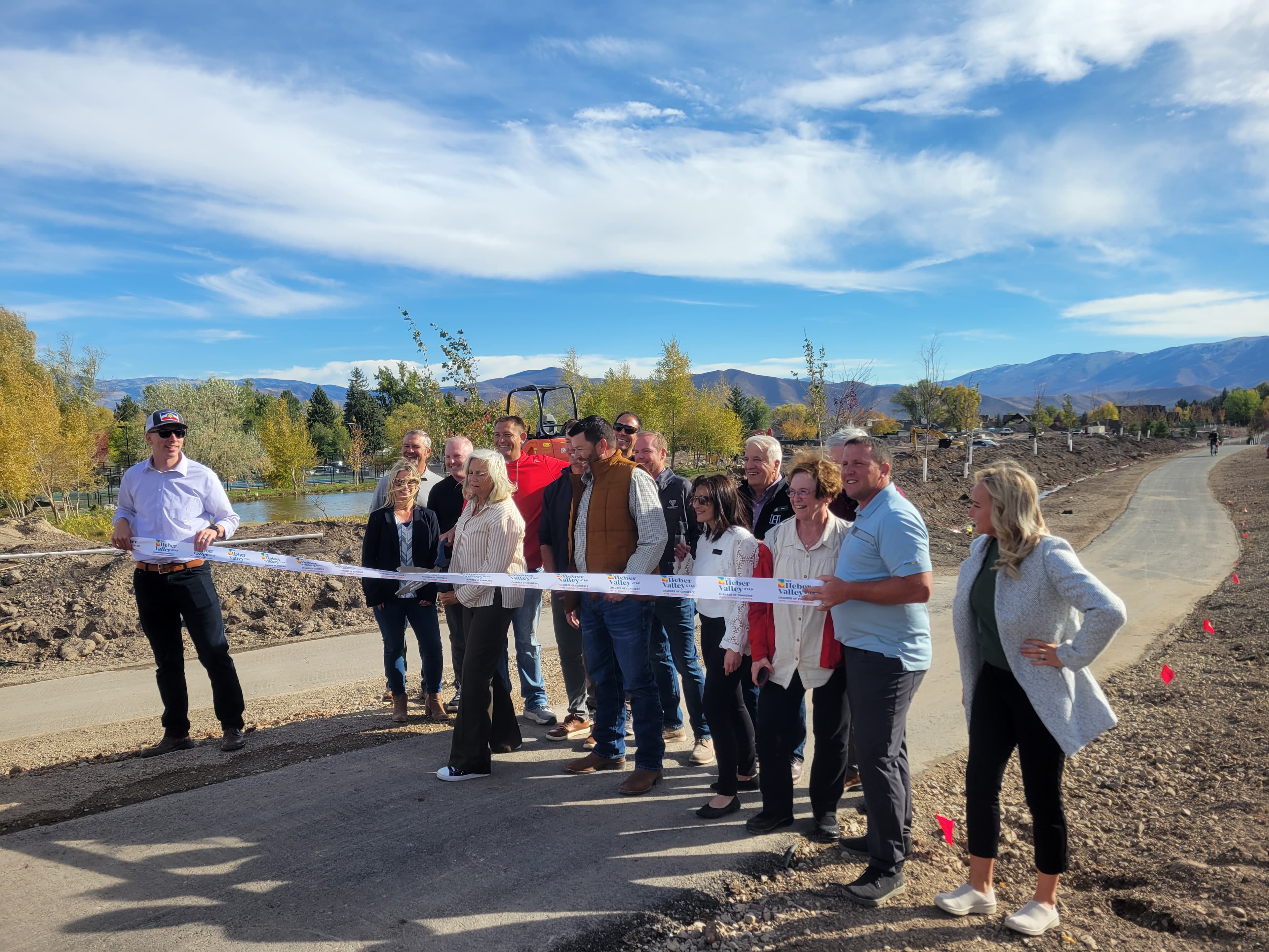 Open landscape and mountain views in the Wasatch Back, reflecting farmland and community character